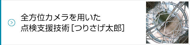 全方位カメラを用いた点検支援技術［つりさげ太郎］