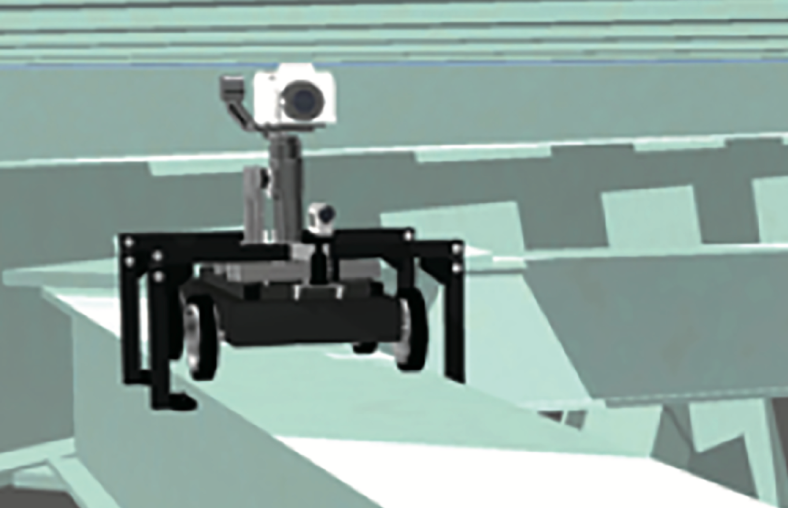 トラス橋点検用ロボット
